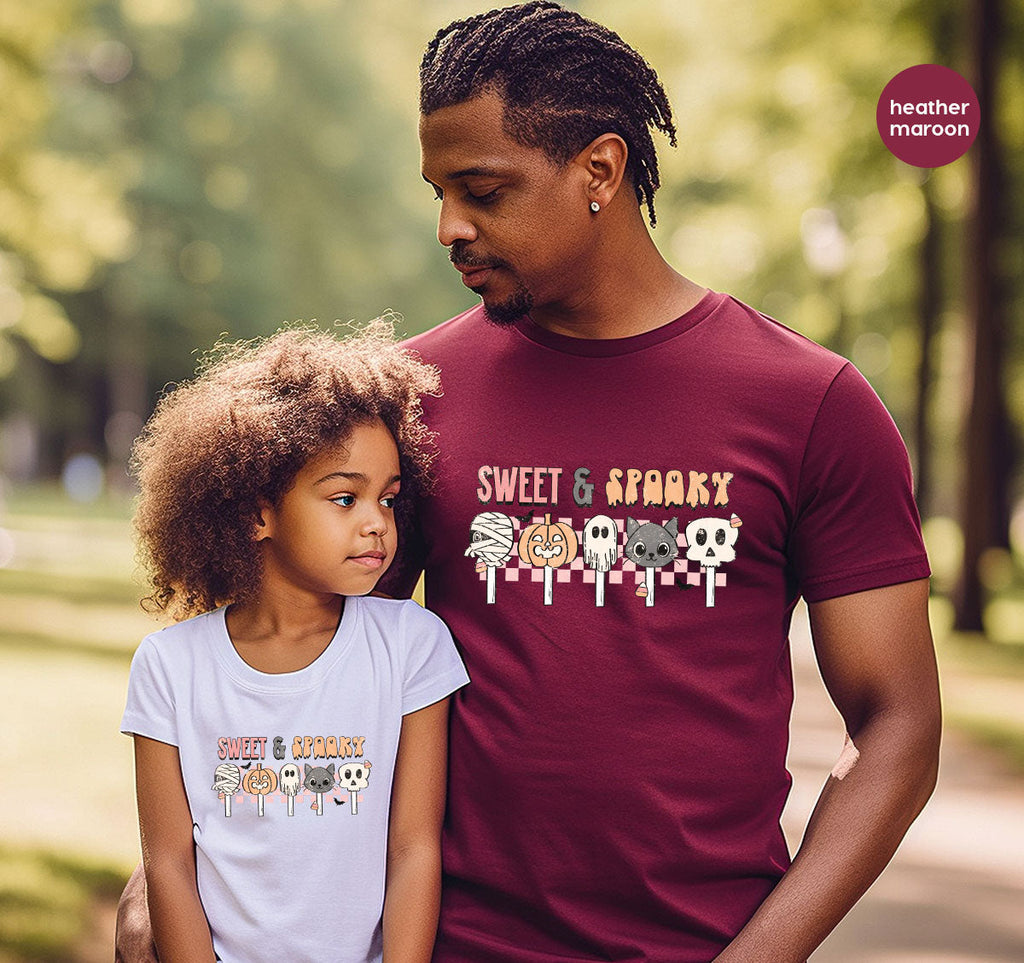 Retro Pumpkin T Shirt, Vintage Cat T-Shirt, Sweet Toddler product image 56