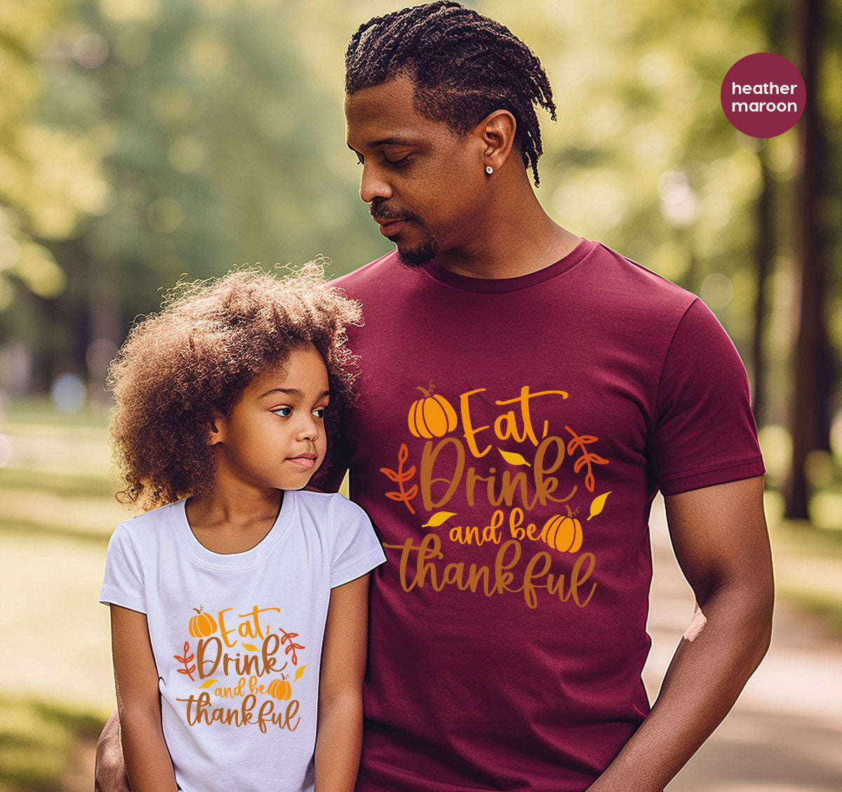 Cute Pumpkin T-Shirt, Fall Graphic Tees, Thankful Gifts product image 25