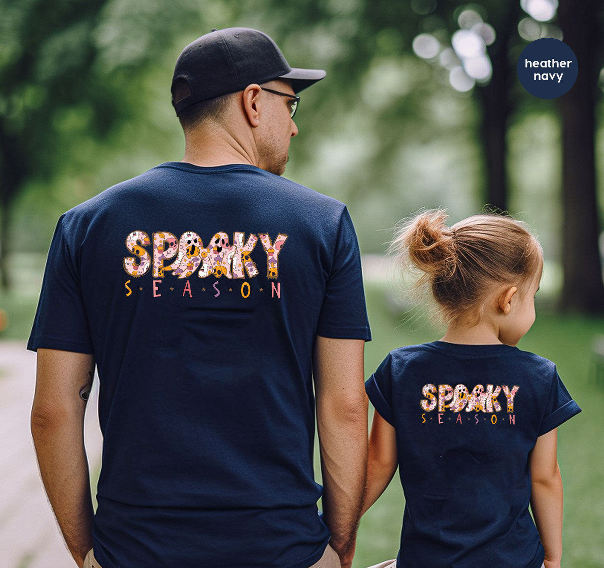 Ghost Graphic Tees, Cute Kid Halloween Shirt, Spooky product image 69