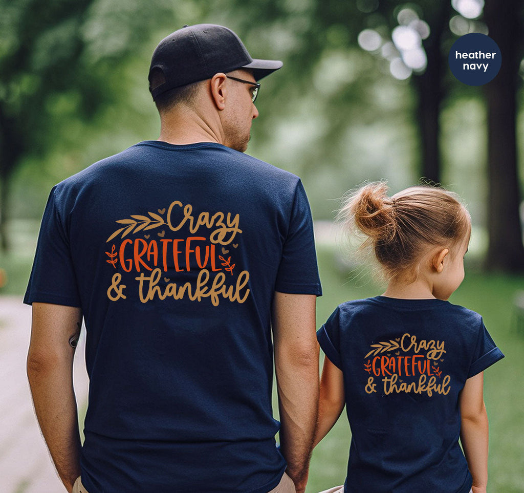 Funny Fall T Shirt, Gift for Her, Crazy Grateful Thankful product image 20