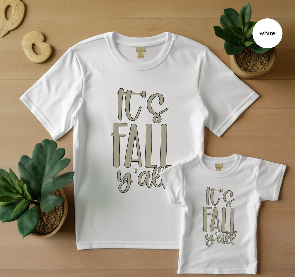 Fall Crewneck Sweatshirt, Its Yall T-Shirt, Gifts, for Her product image 65