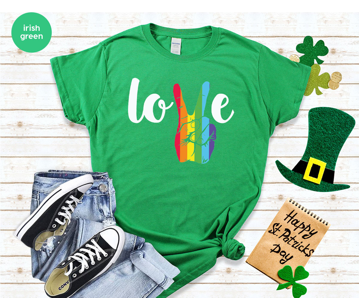 LGBT Love Shirt, Victory T-Shirt, Pride Tee, Glory product image 117