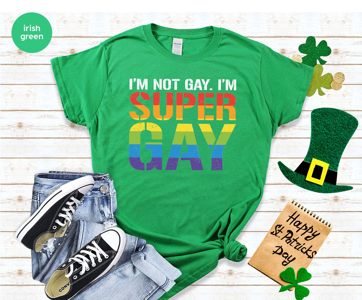 Super Gay Shirt, LGBT Power T-Shirt, Tee product image 1