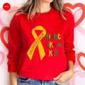 Fighting Like A Kid Shirt, Cancer Fight Childhood Canver product image 1