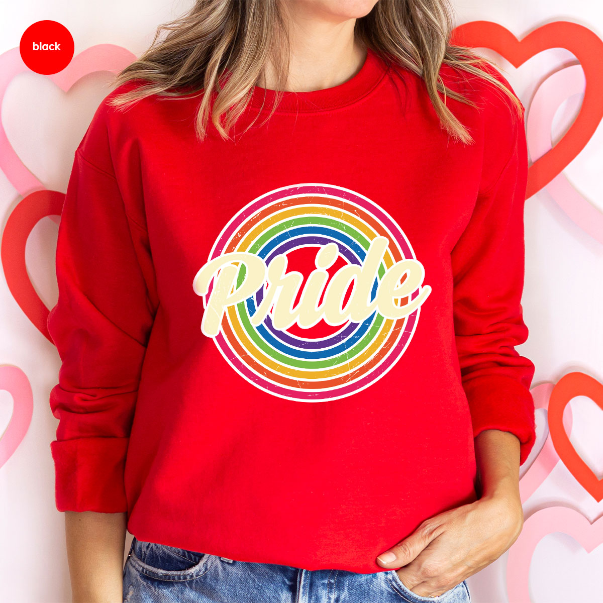 Pride Shirt, LGBT T-Shirt, Tee, Rainbow Graphic product image 12