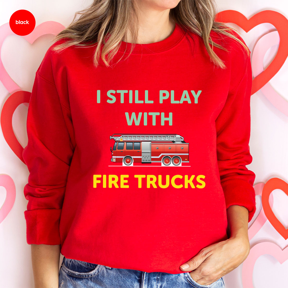 Fire Truck Shirt, Funny Fighter T-Shirt, Fireman Tee product image 18