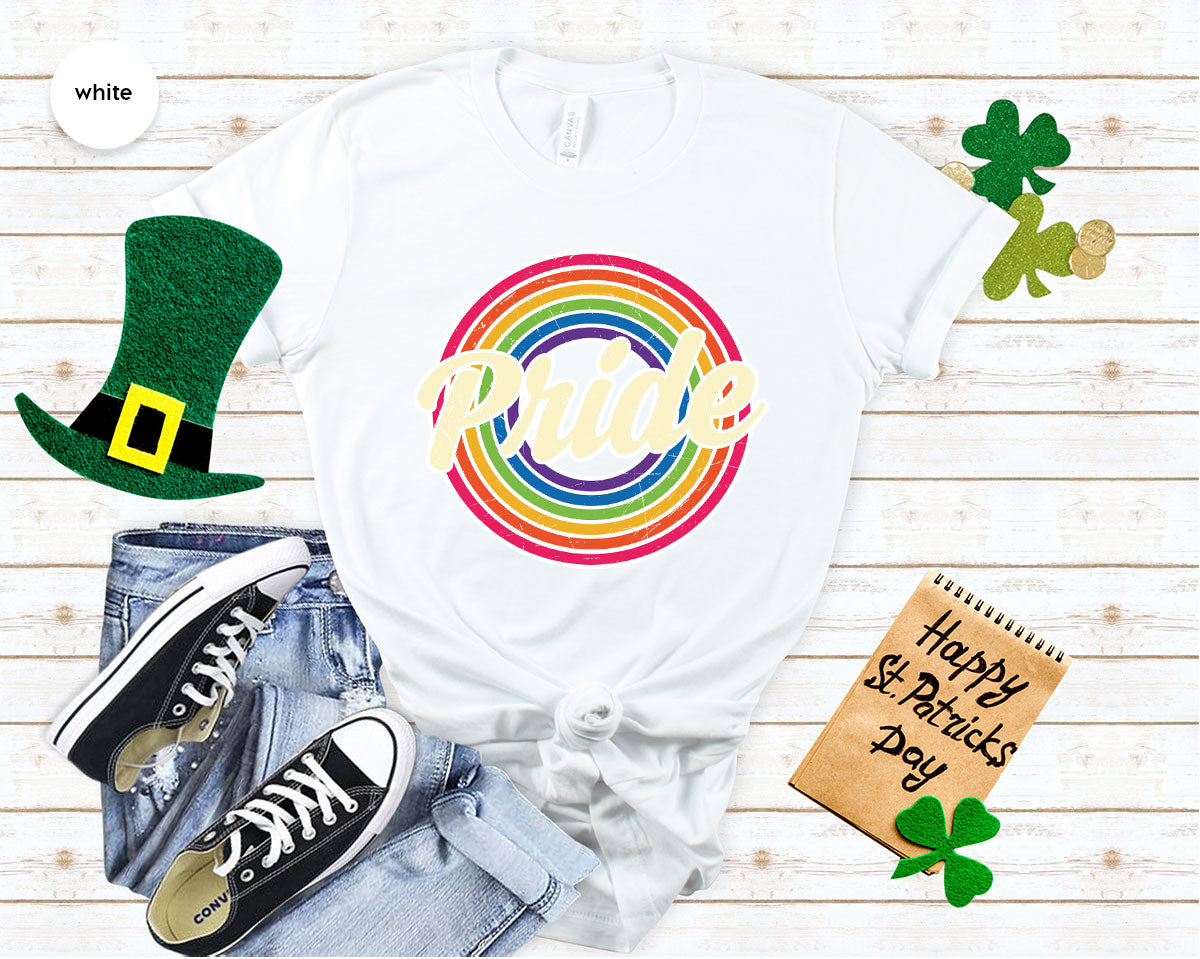 Pride Shirt, LGBT T-Shirt, Tee, Rainbow Graphic product image 17