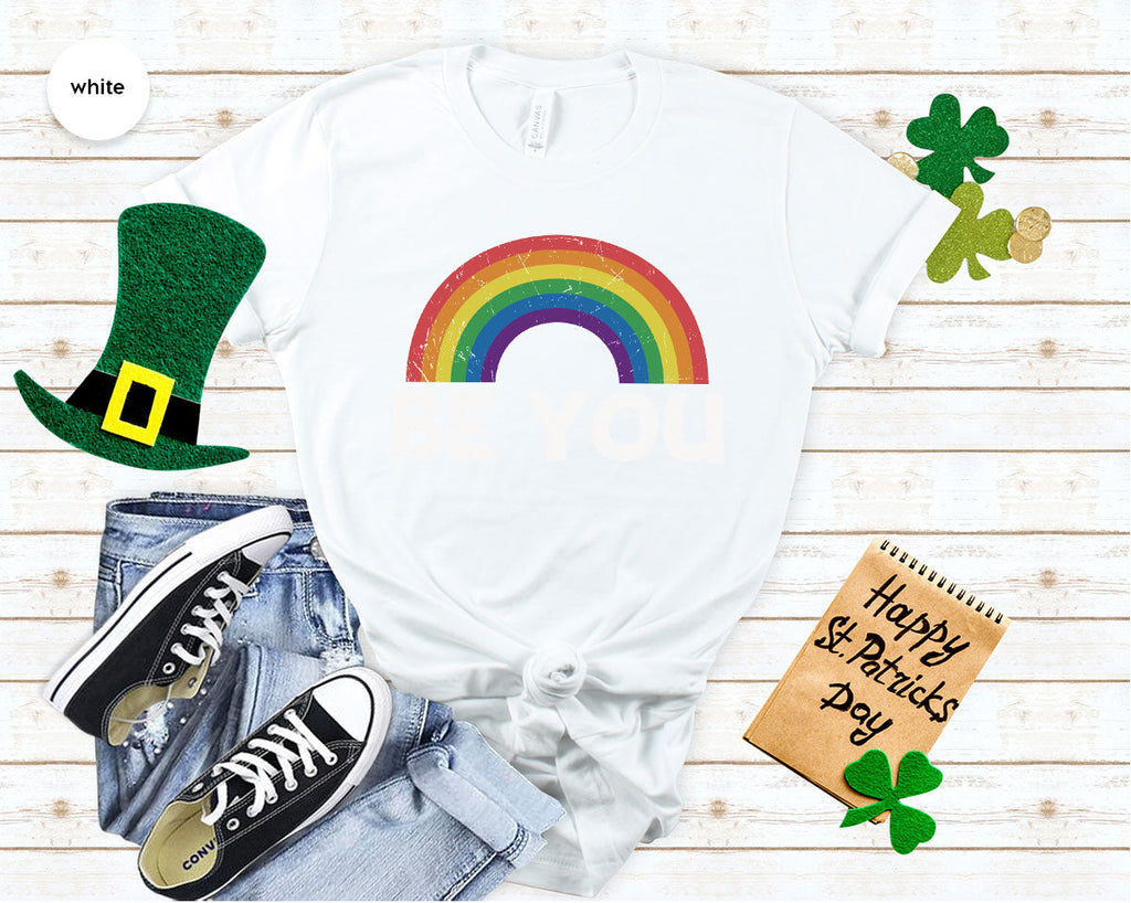 Rainbow T-Shirt, Be You Shirt, LGBT Pride product image 14