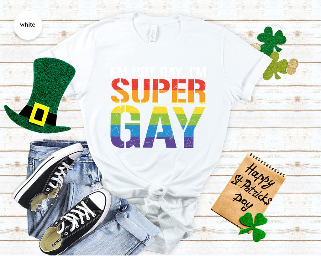 Super Gay Shirt, LGBT Power T-Shirt, Tee product image 14