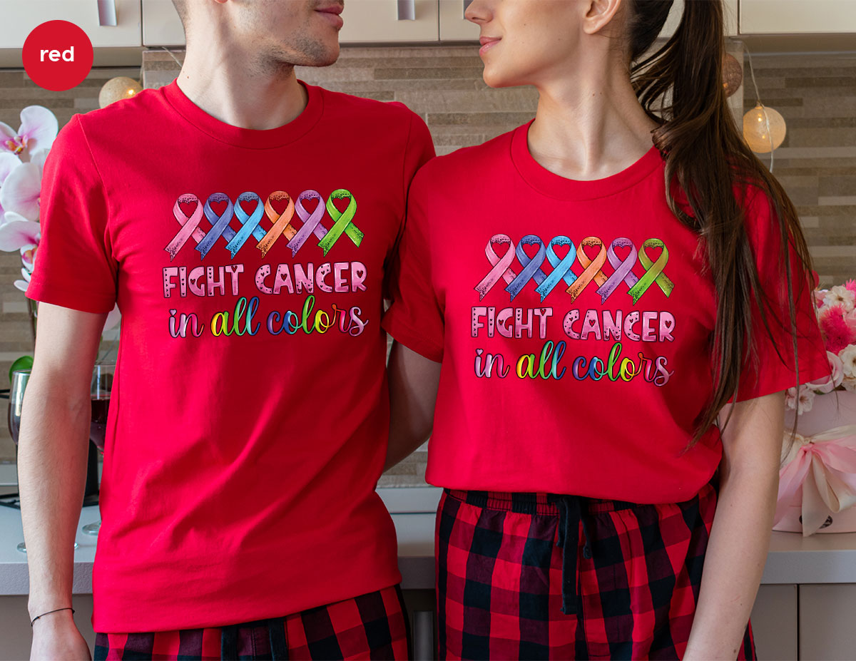 Lung Cancer Shirt, Family Support T-Shirt product image 19