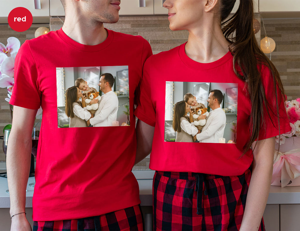 Custom Family T-Shirt, Customizable Photo Shirt, Baby Tee, product image 13