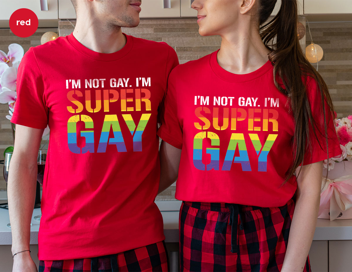 Super Gay Shirt, LGBT Power T-Shirt, Tee product image 16