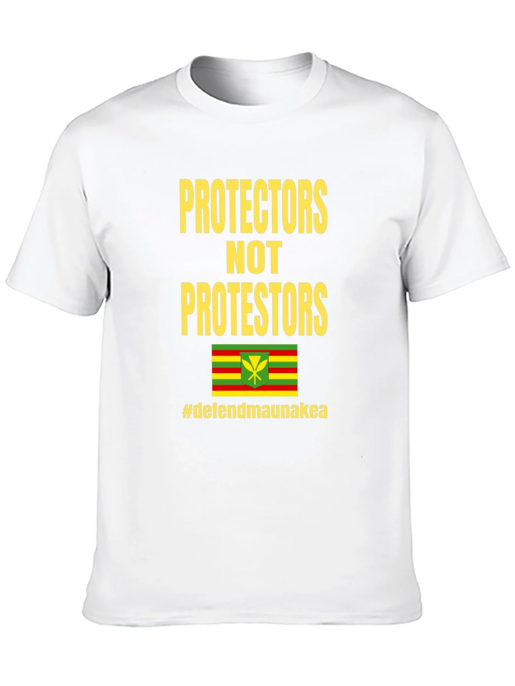 Protectors Not Protesters Tee - Defend Mauna Kea product image 3