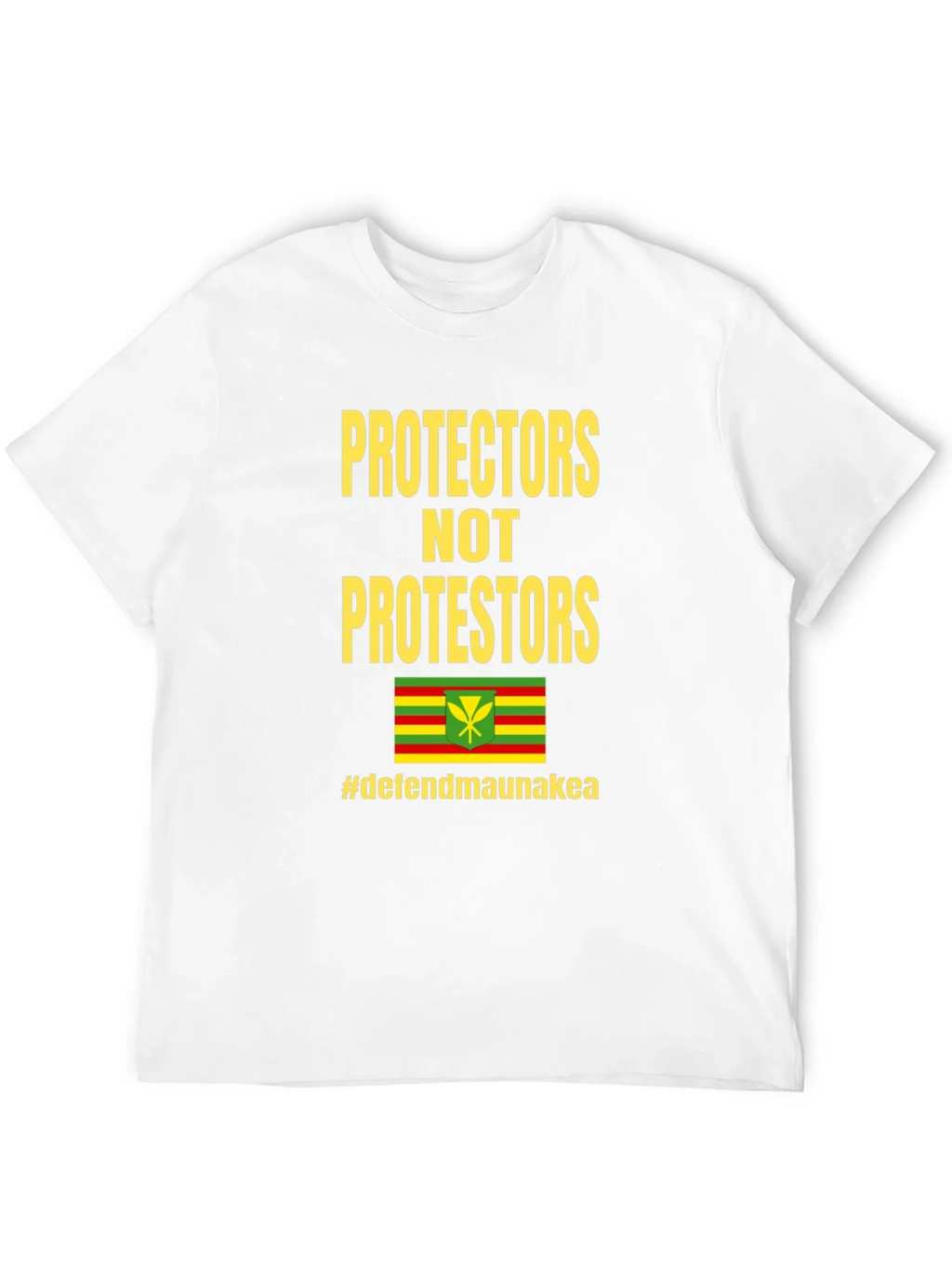 Protectors Not Protesters Tee - Defend Mauna Kea product image 4
