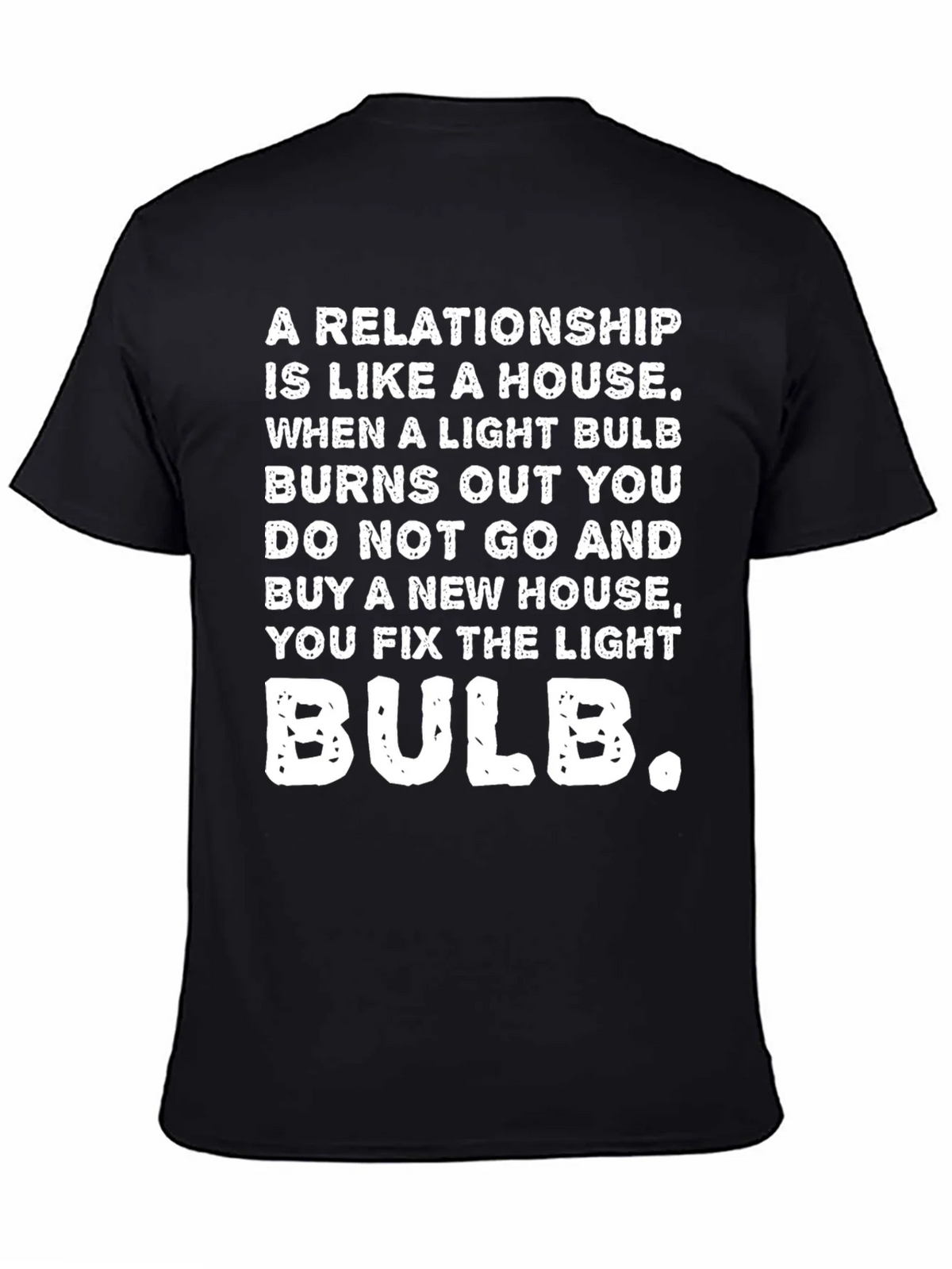 Relationship Light Bulb T-Shirt product image 3