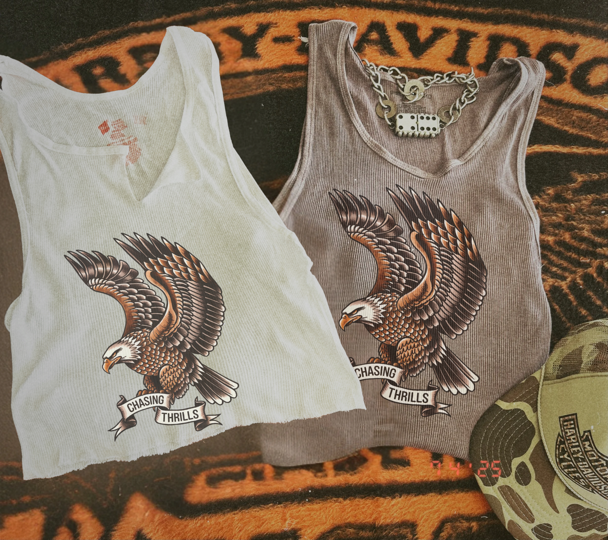 Chasing Thrills Vintage Inspired Tank