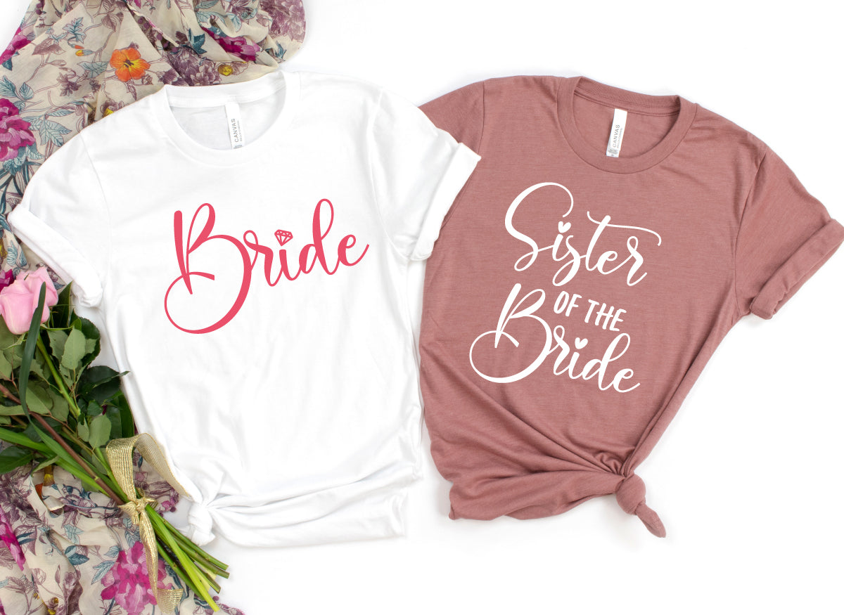 Team Bride Shirt, Bridal Gift Tee, Bridemaid T-Shirt product image 5