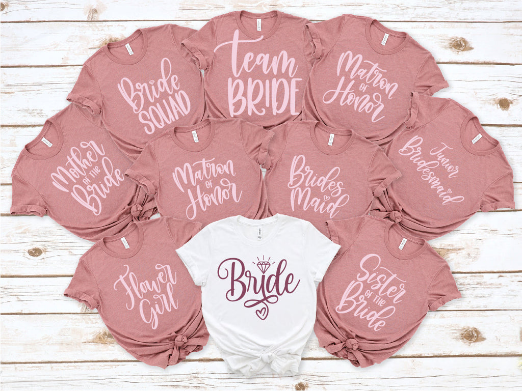 Bride Tee, Funny Shirt, Squad T-Shirt product image 5