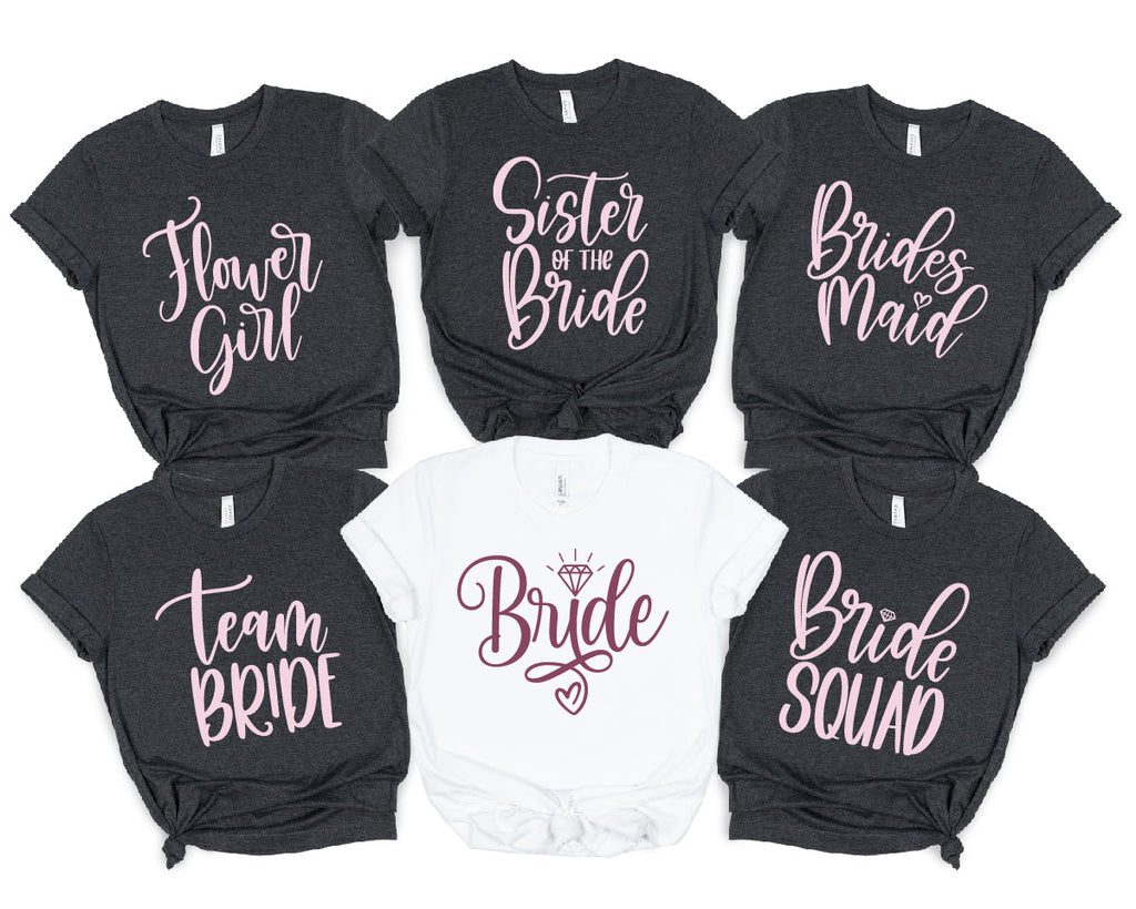 Bride Tee, Funny Shirt, Squad T-Shirt product image 6