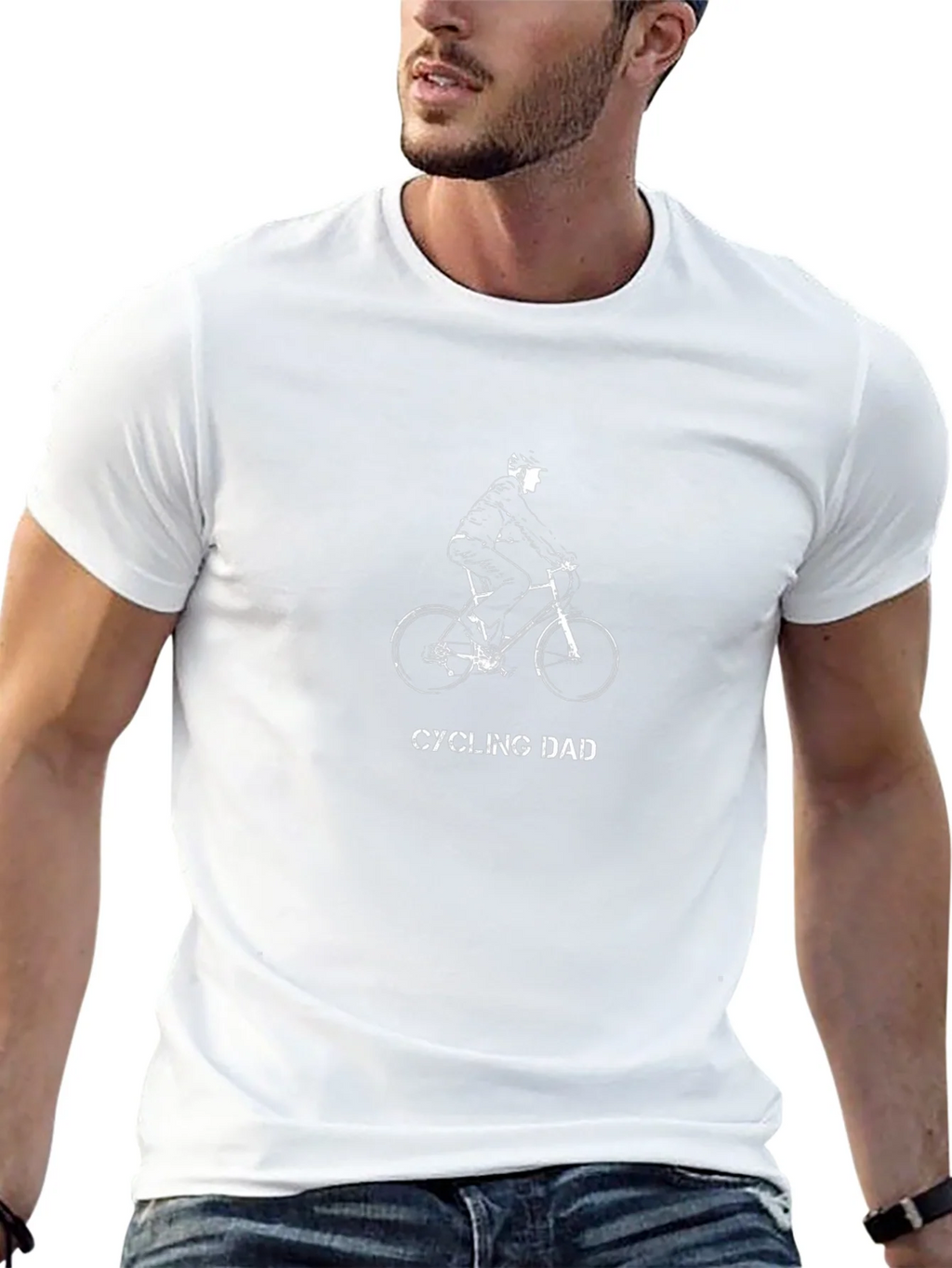 Cycling Dad T-Shirt: Biker Fathers Day Tee product image 5