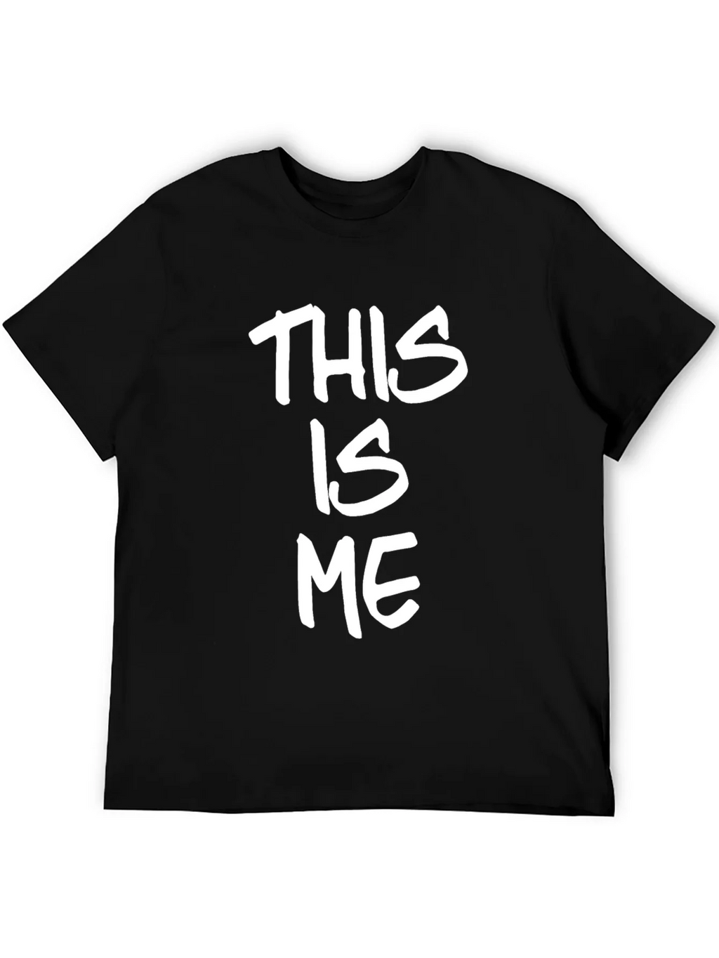 This Is Me Black Crew Neck T-Shirt product image 1