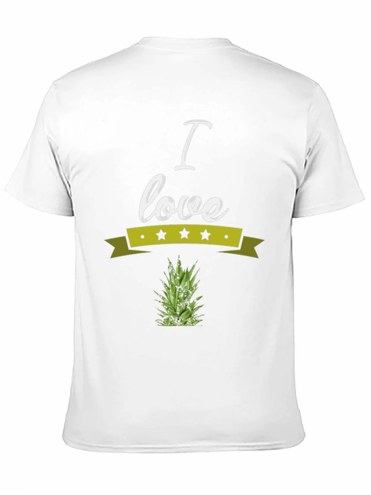 I Love Pineapple Graphic Tee - Soft Cotton Blend product image 6