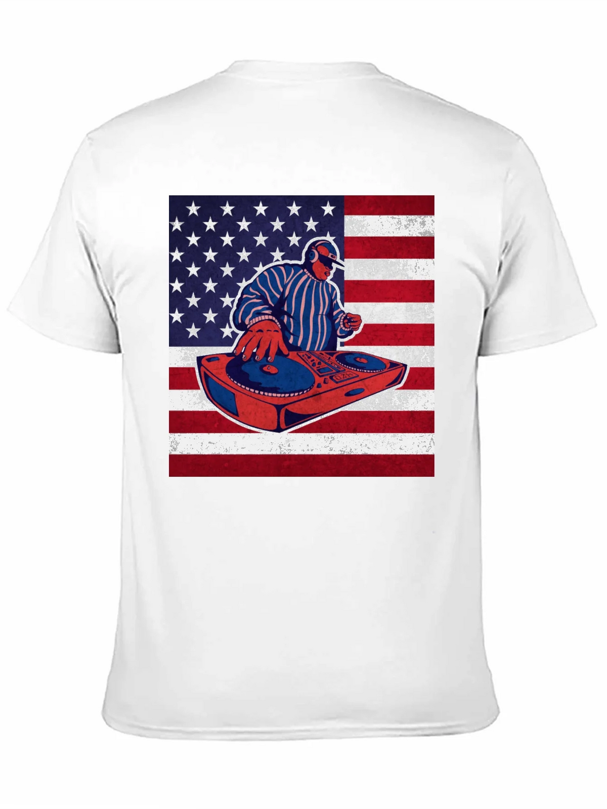 DJ American Flag T-Shirt product image 3