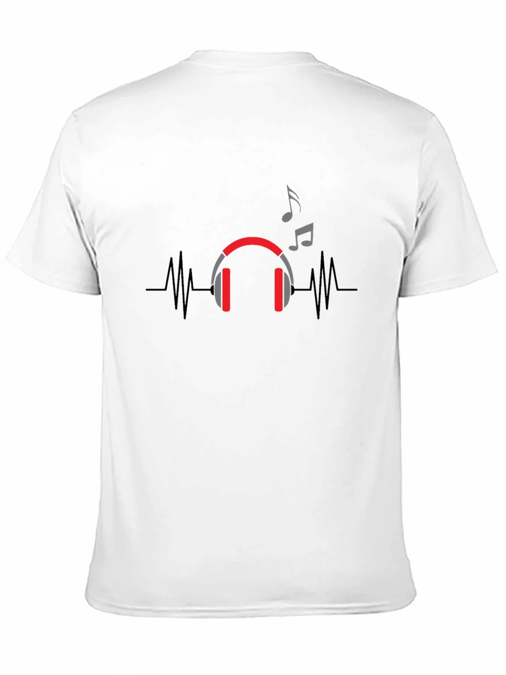 Music Vibe T-Shirt - Stylish Black Tee with Headphone product image 6
