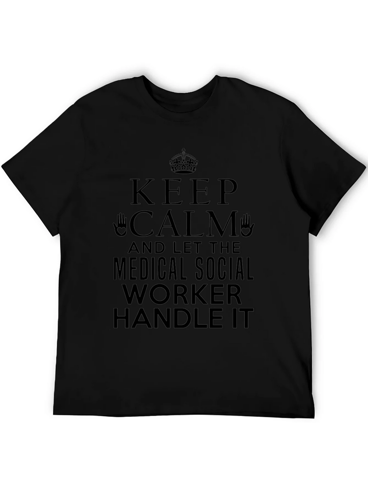 Keep Calm Medical Social Worker T-Shirt product image 5