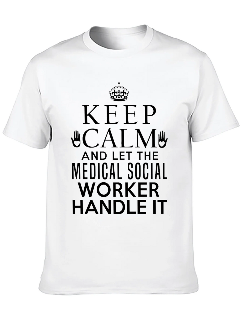Keep Calm Medical Social Worker T-Shirt product image 9