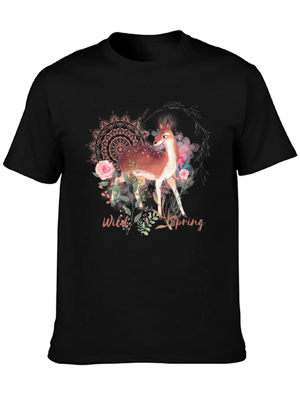 Wild Spring Deer Graphic Tee product image 3