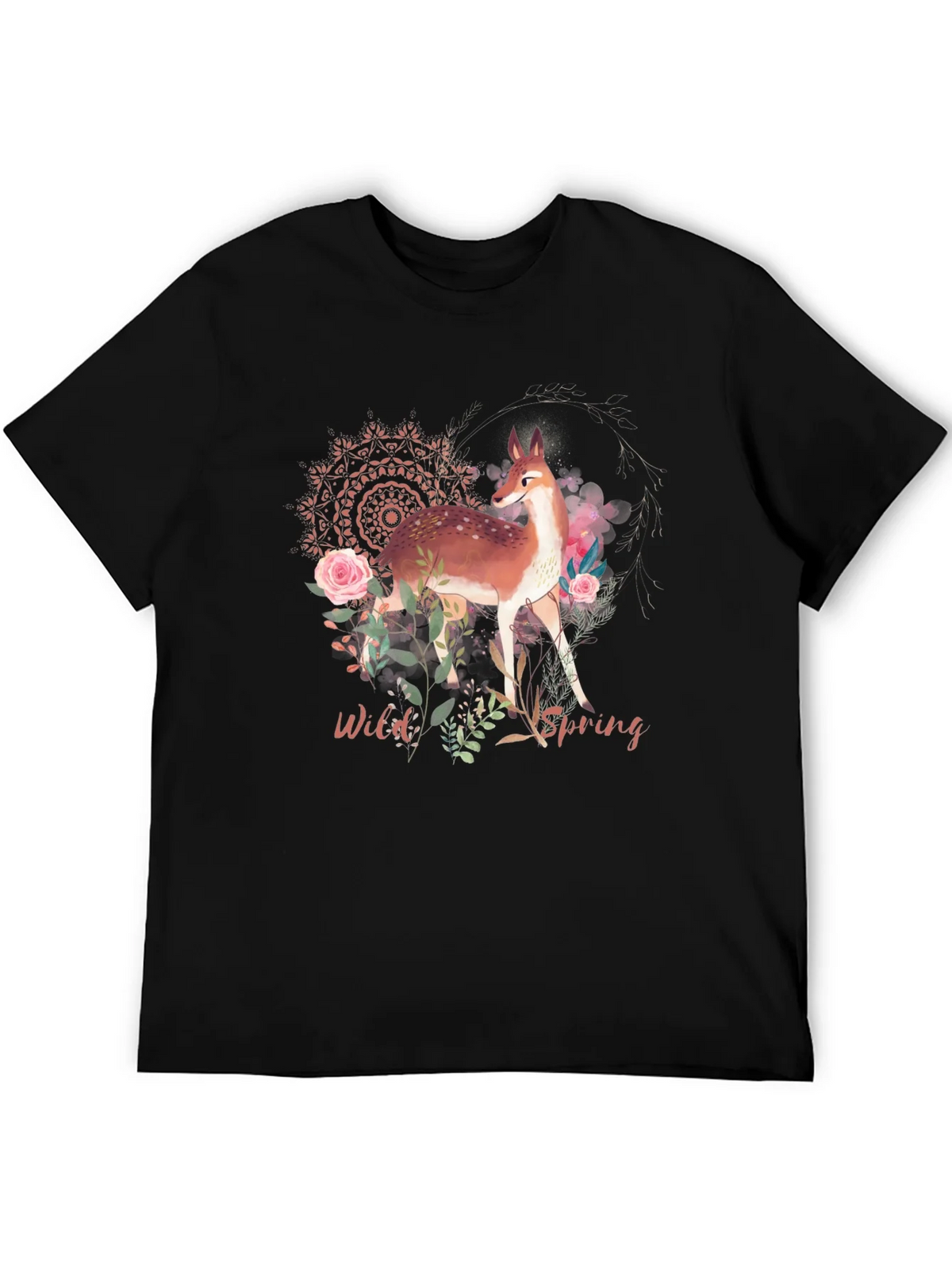 Wild Spring Deer Graphic Tee product image 5
