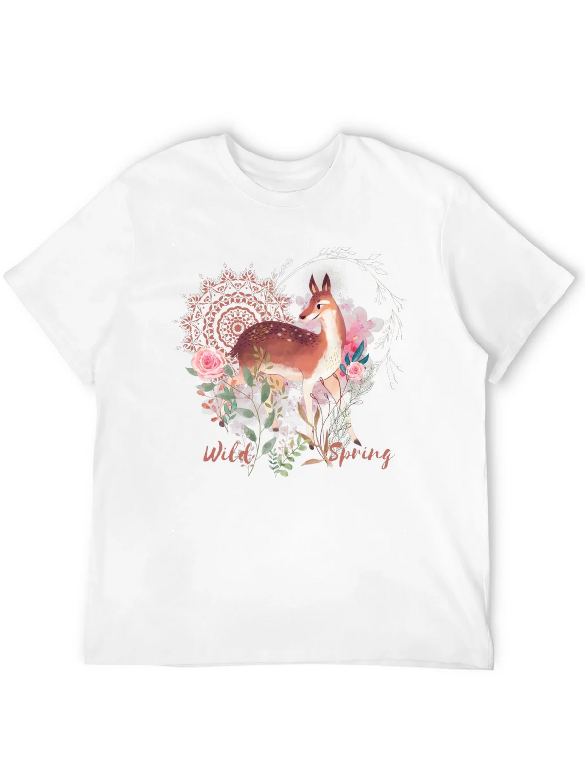 Wild Spring Deer Graphic Tee product image 11