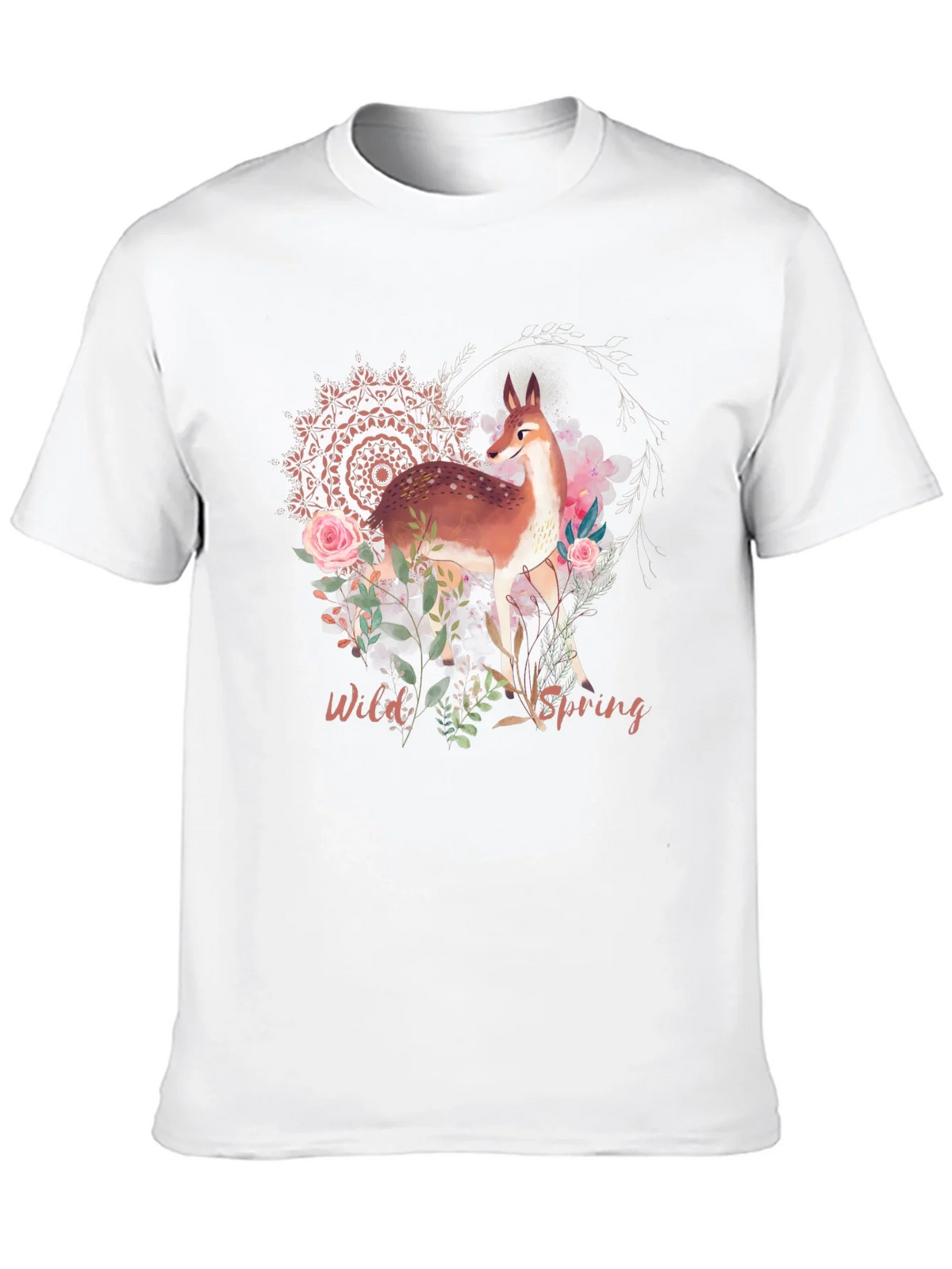 Wild Spring Deer Graphic Tee product image 9