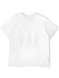 Musical Instrument Graphic Tee - Black product image 1
