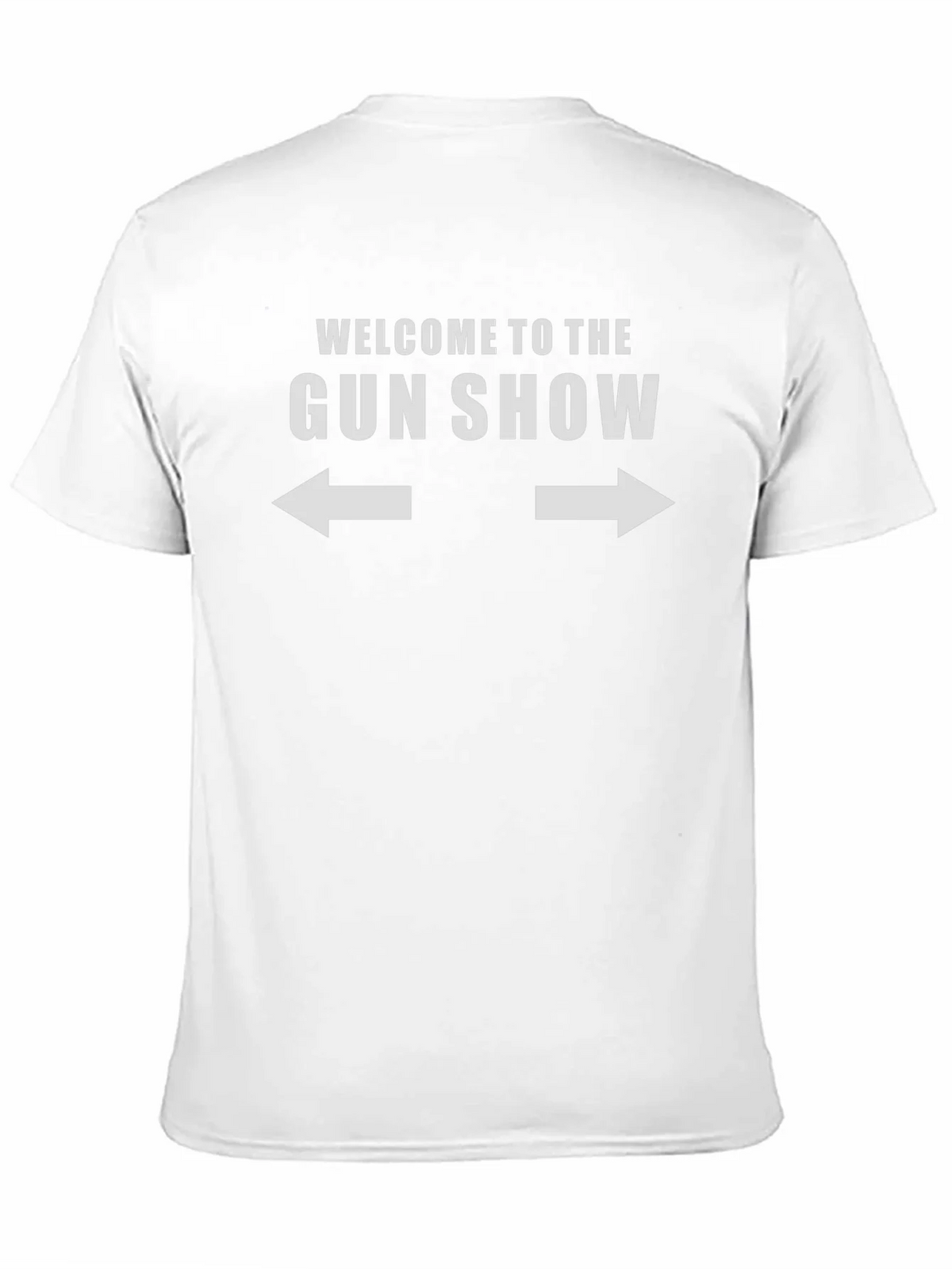 Welcome to the Gun Show T-Shirt Funny Humor Workout Tee product image 5