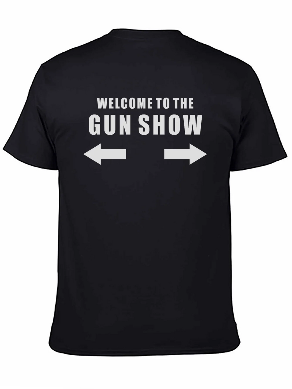 Welcome to the Gun Show T-Shirt Funny Humor Workout Tee product image 2