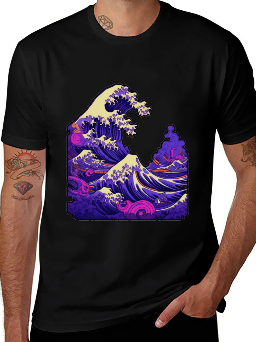 Great Wave Graphic T-Shirt product image 1