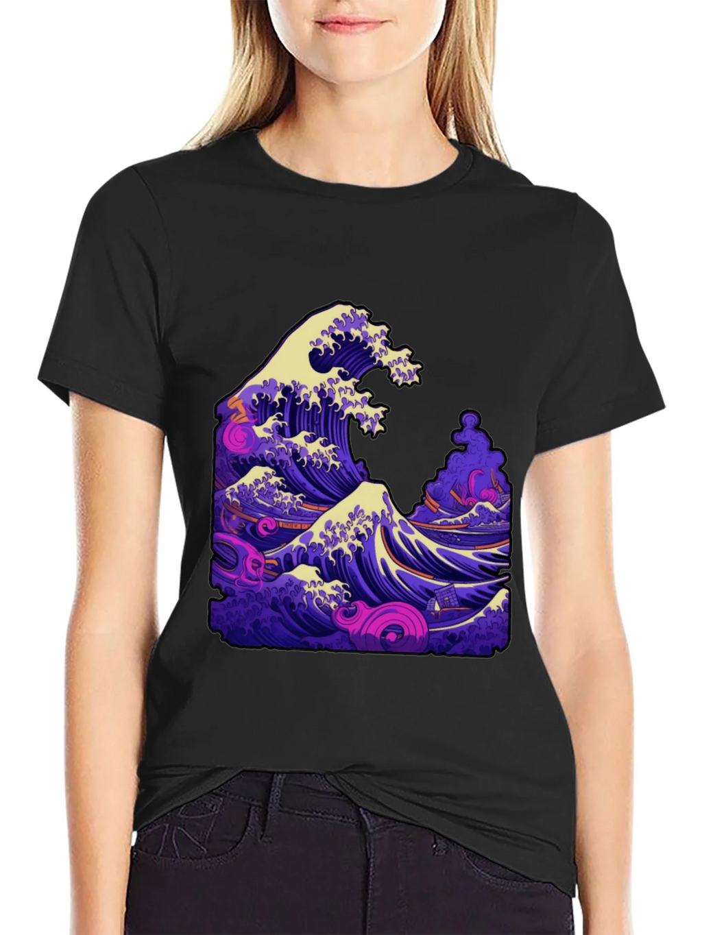 Great Wave Graphic T-Shirt product image 2
