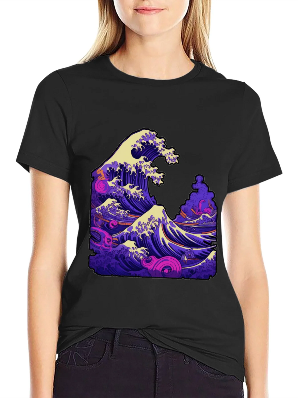 Great Wave Graphic T-Shirt product image 2