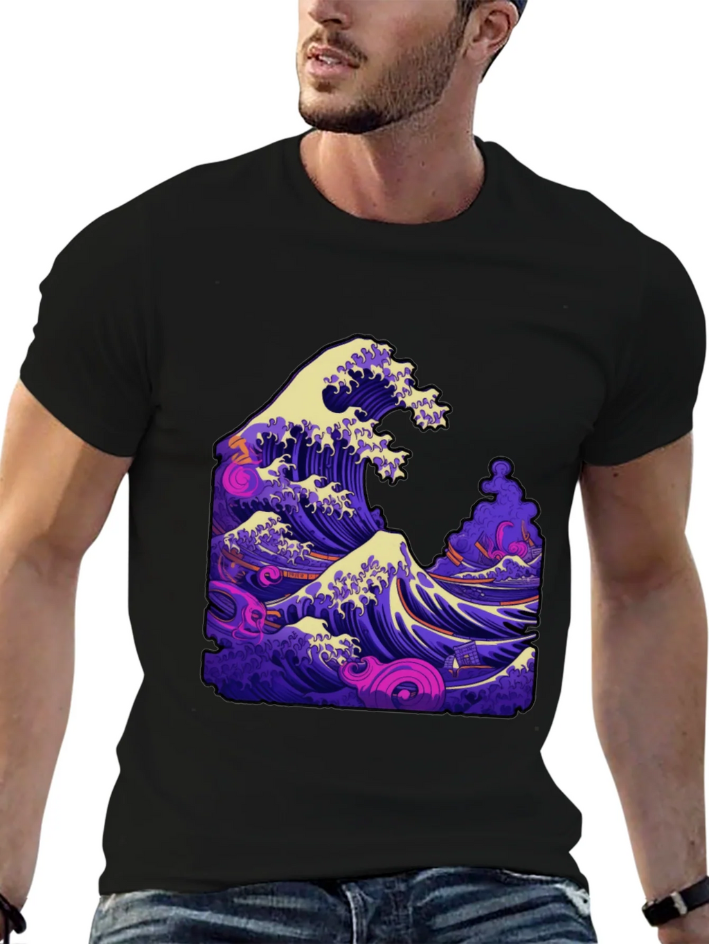 Great Wave Graphic T-Shirt product image 5