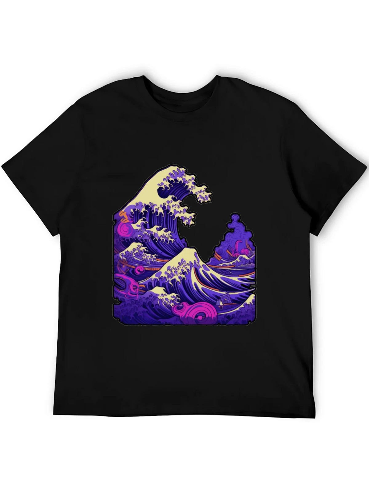Great Wave Graphic T-Shirt product image 4