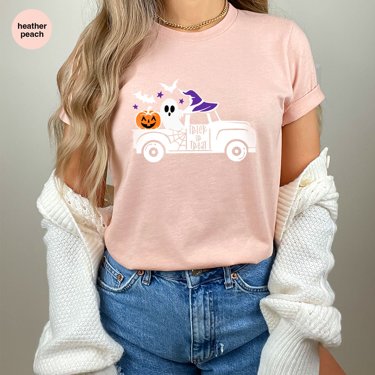Halloween Sweatshirt, Gifts, Pumpkin Graphic Tees, Spooky product image 43