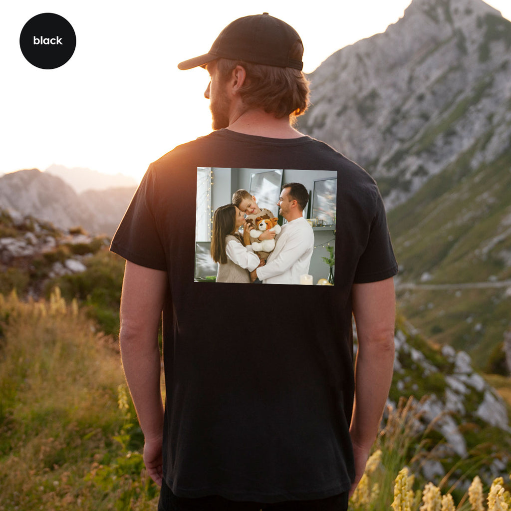 Custom Family T-Shirt, Customizable Photo Shirt, Baby Tee, product image 17