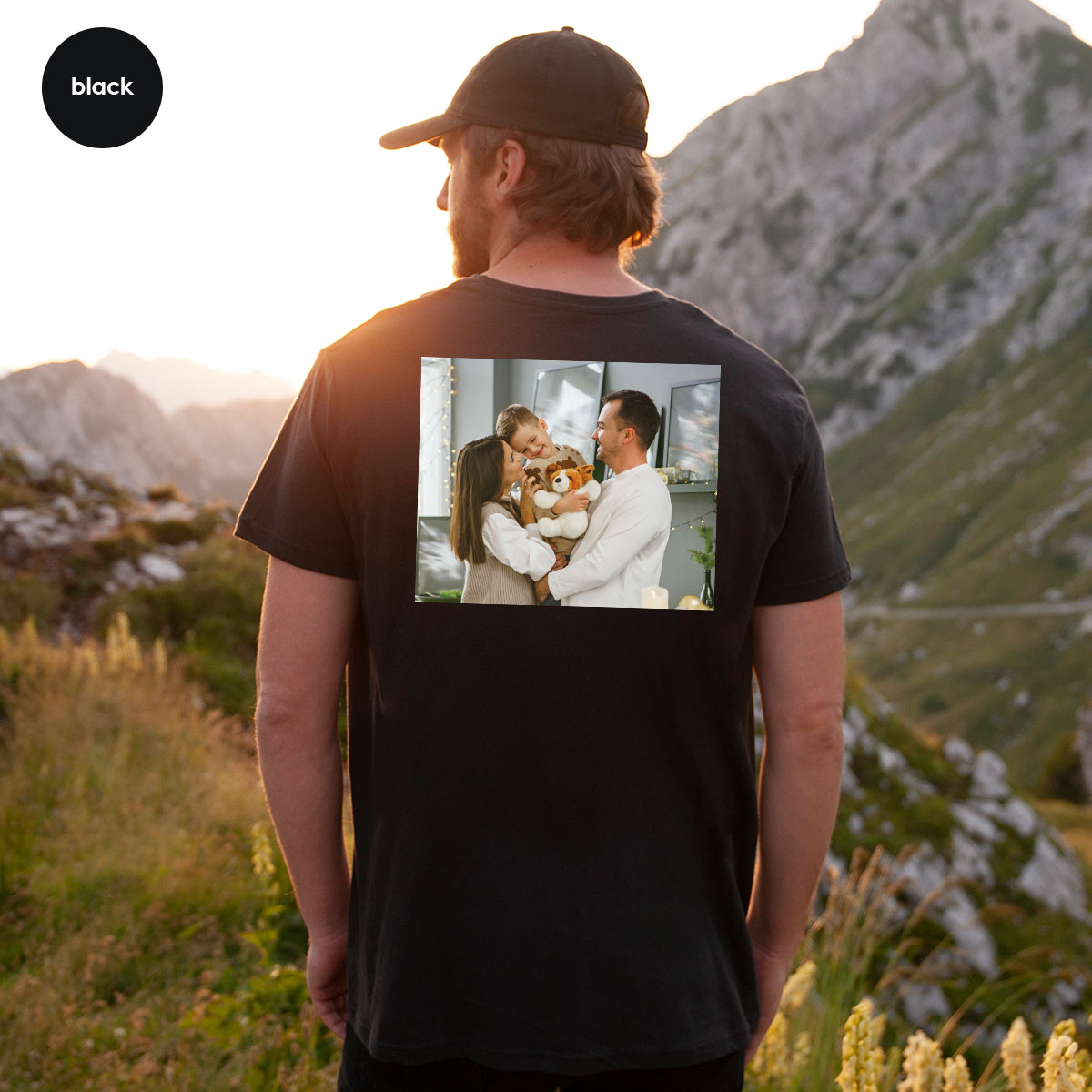 Custom Family T-Shirt, Customizable Photo Shirt, Baby Tee, product image 17