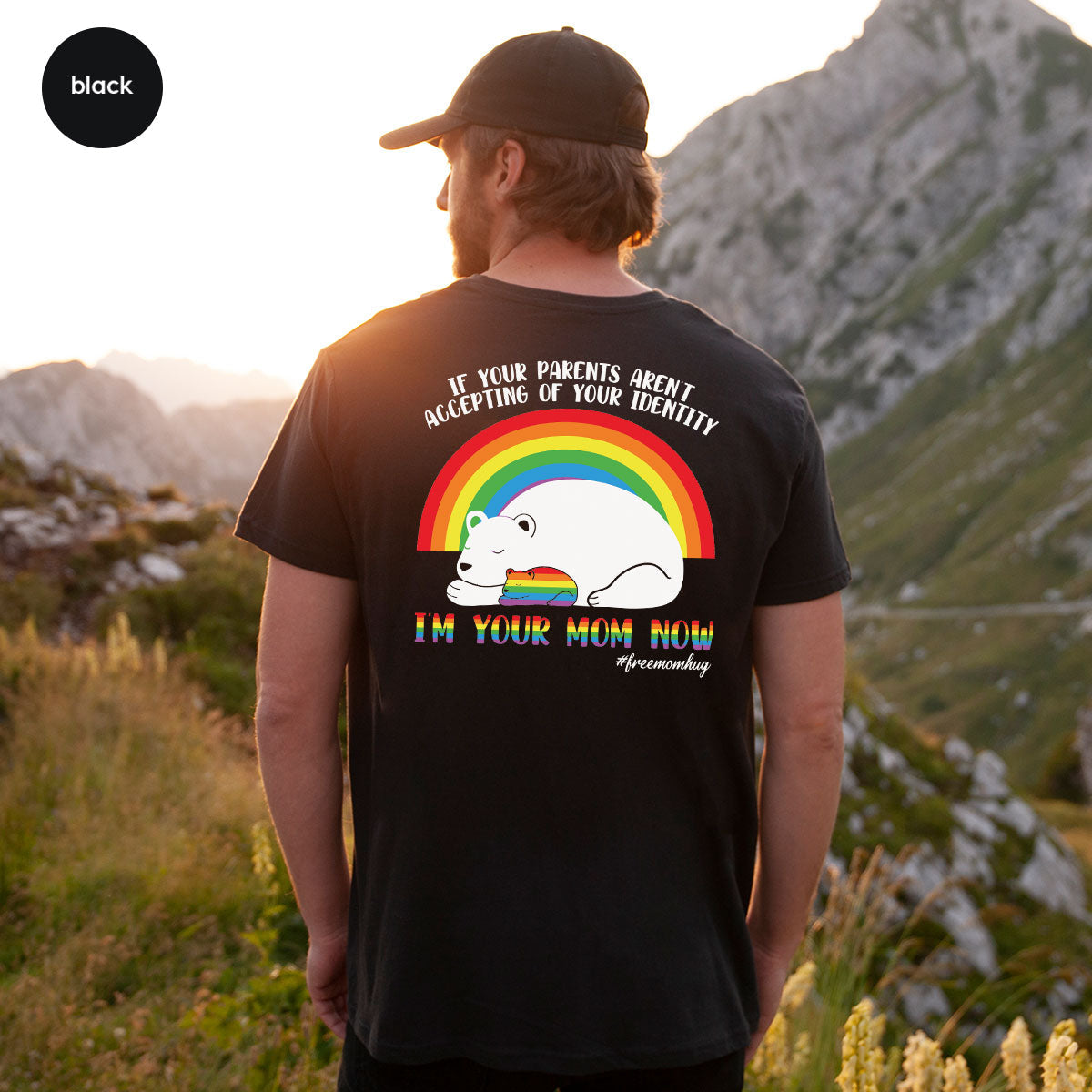 I'm Your Mom Now T-Shirt, Cute LGBT Glory Tee product image 26