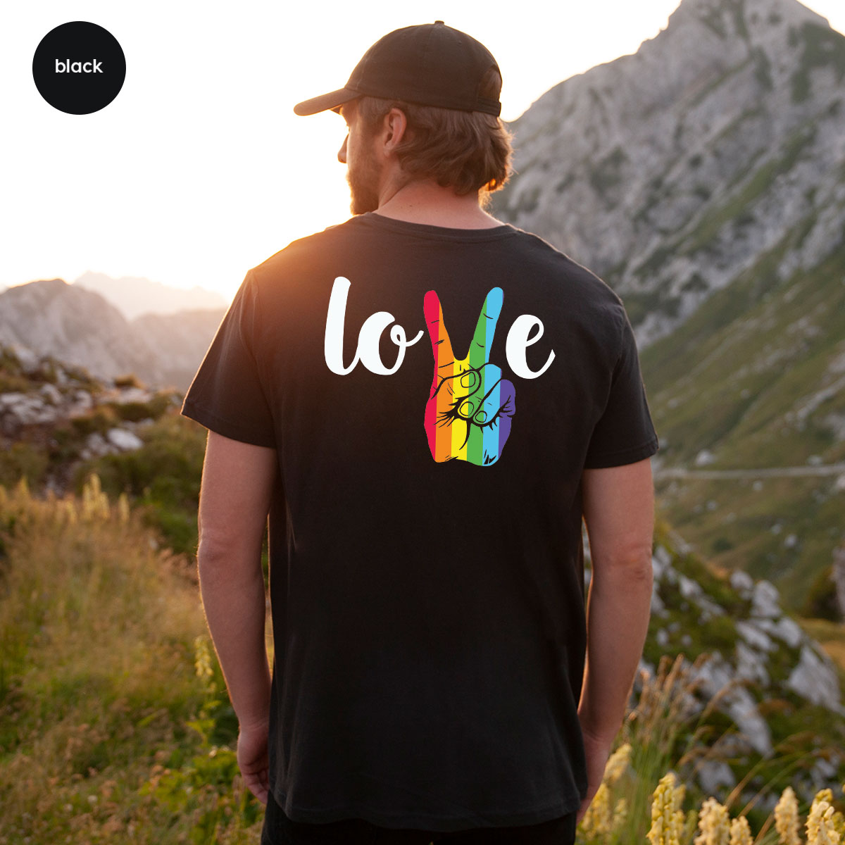 LGBT Love Shirt, Victory T-Shirt, Pride Tee, Glory product image 17