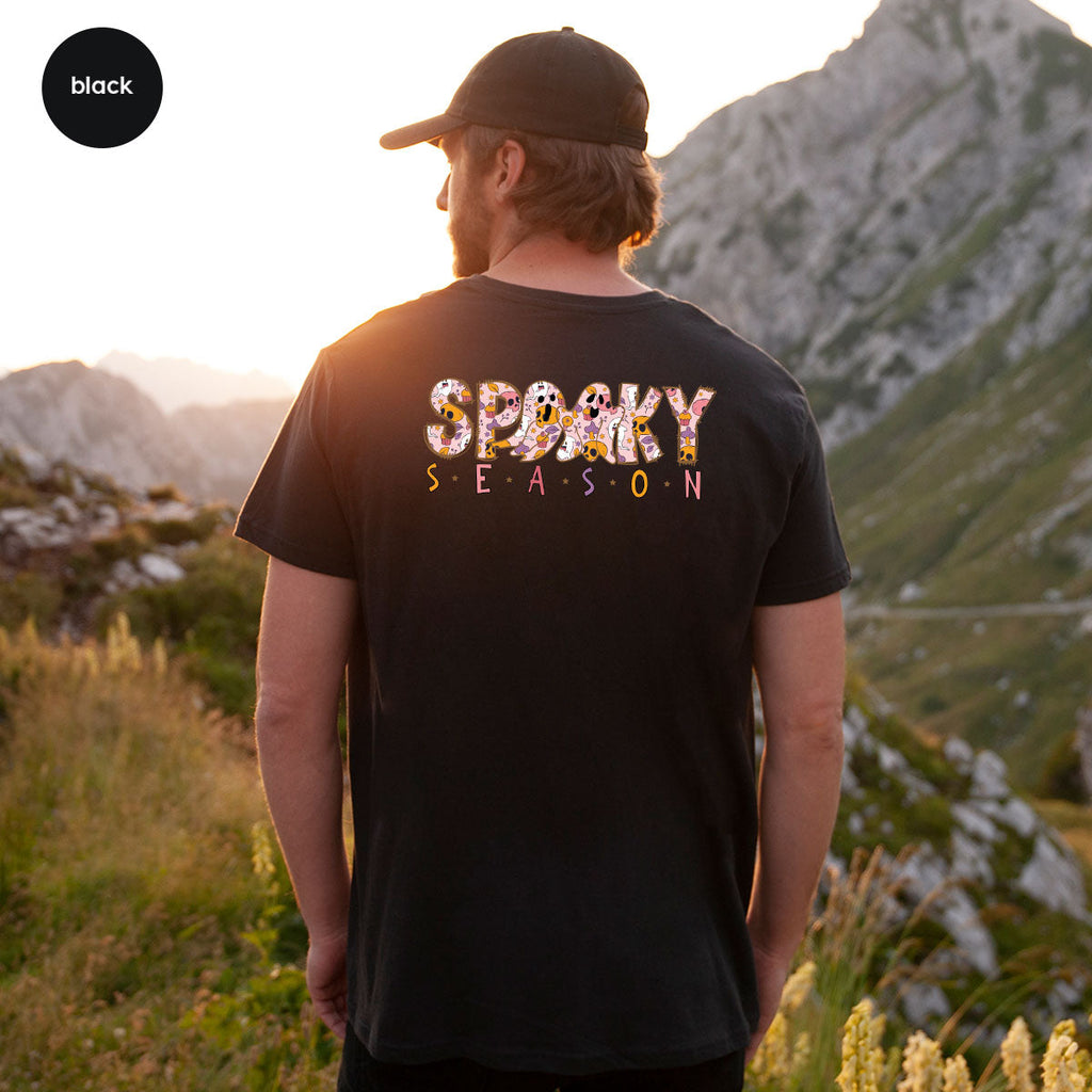 Ghost Graphic Tees, Cute Kid Halloween Shirt, Spooky product image 72