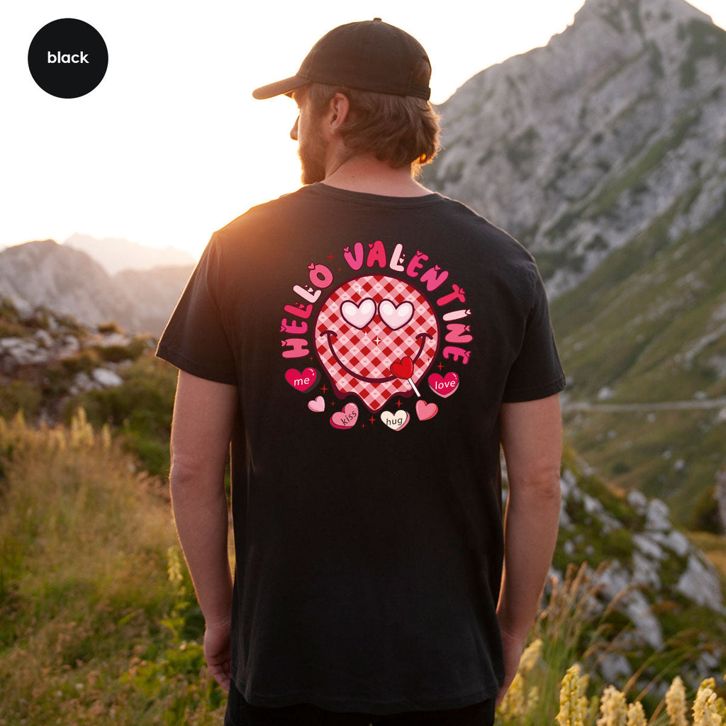 Hello Valentine Shirt, Valentine's Day Love Gift for My product image 7