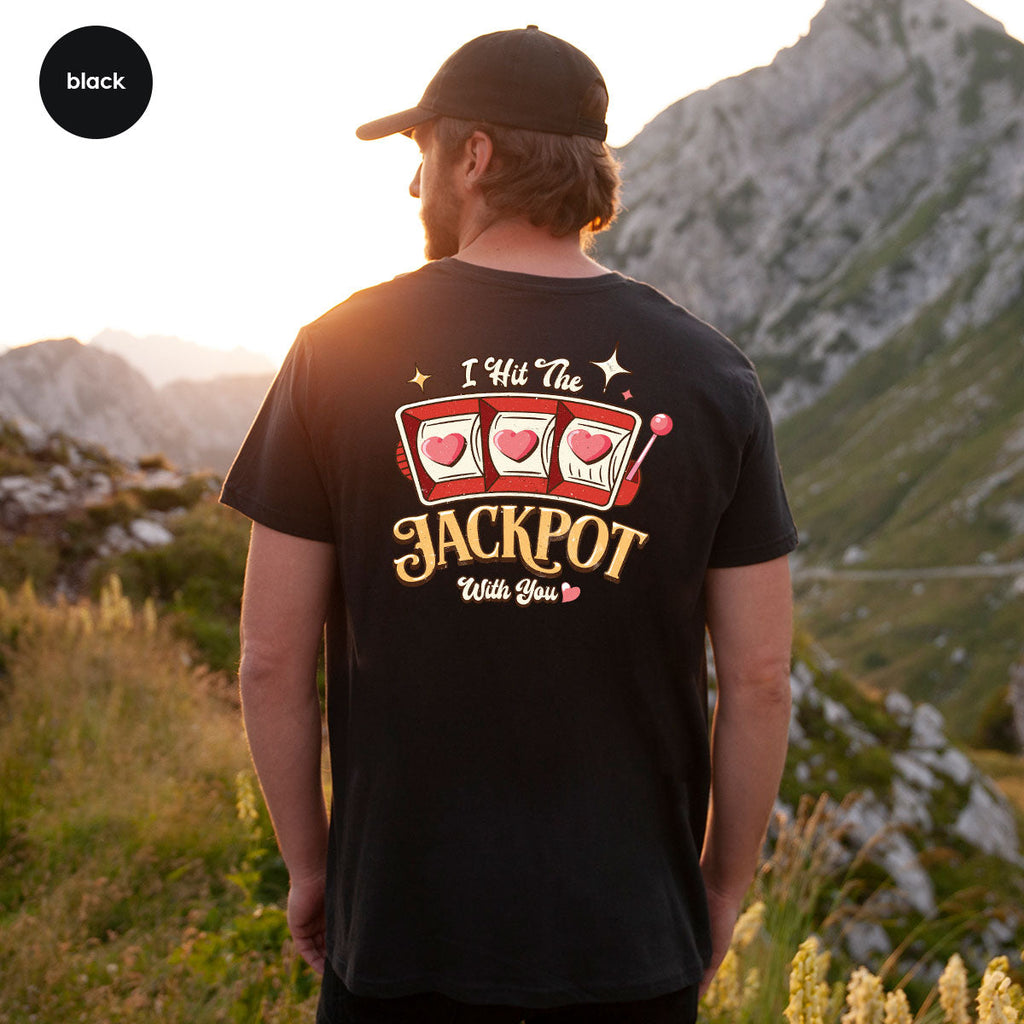 I Hit The Jackpot With You Shirt, Romantic Valentine's Day product image 23